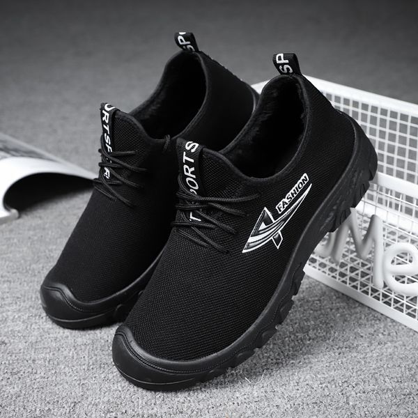 

new fashion mens designer casual shoes triple black dark blue flat trainers factory wholesale retail outdoor platform breathable sports snea