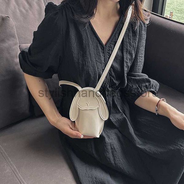 

shoulder bags rabbit bag 2023 new pu women's bag fashionable and cute mobile bag one shoulder crossbody bagstylishhandbagsstore