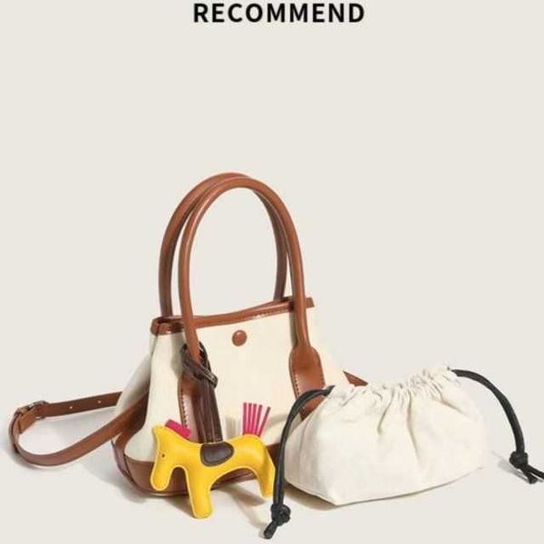 

wholesale original party garden home tote bags online shop luyi miqi womens bag small design canvas leather tote handheld one shoulder cross