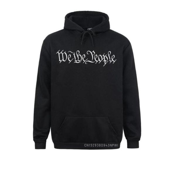 

men039s hoodies sweatshirts american flag usa we the people pullover unique men coming thanksgiving day long sleeve winter cl8044646, Black