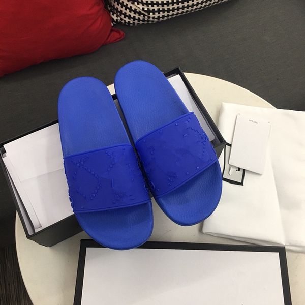 

designer sandals slippers summer men women shoes shaped multicolor flora slides molded footbed in black tonal rubber sole featuring embossed
