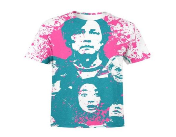 

mens t shirts women tees fashion casual printing loose sports korean men and womens 3d shortsleeved tshirt 18 styles summer4293539531, White;black