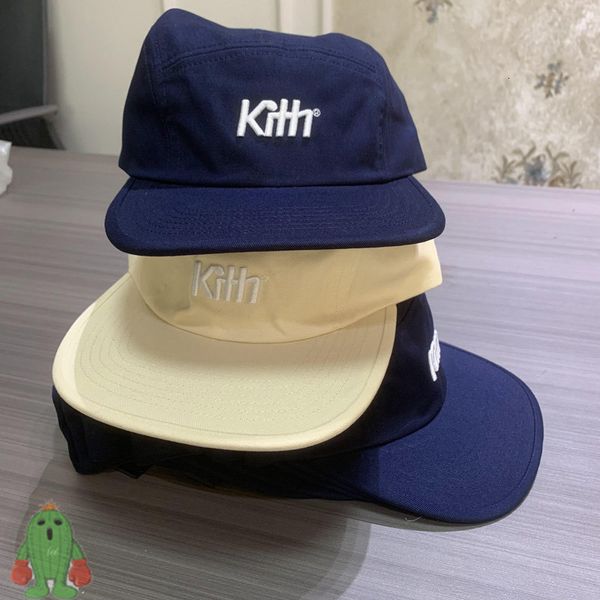 

ball caps hiphop street kith peaked cap storty letter embroidery waterproof functional fabric vintage dad baseball hat men women 230802, Blue;gray