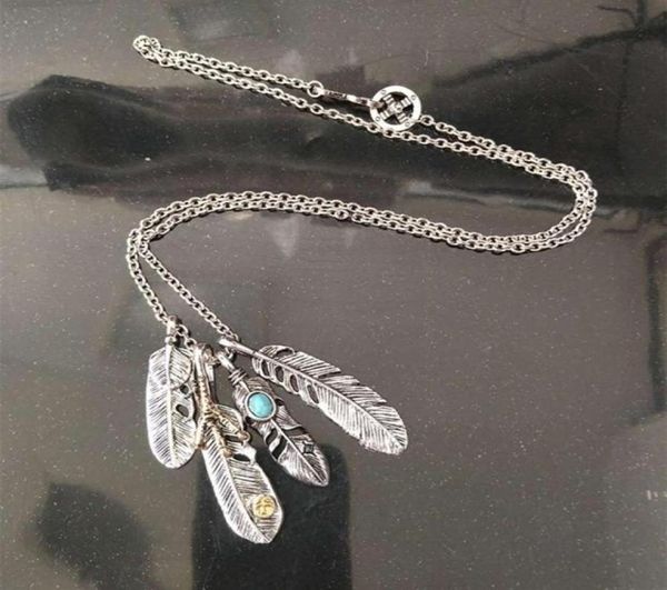 

necklace korean titanium steel feather star gd same fashion long men039s takahashi goros pendant283u4032921, Silver