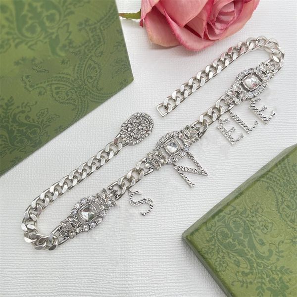 

high end luxury necklace ggsity pendant silver pattern fashion boutique designer necklace 18k gold women's jewelry gift csvbxja xyfsgu