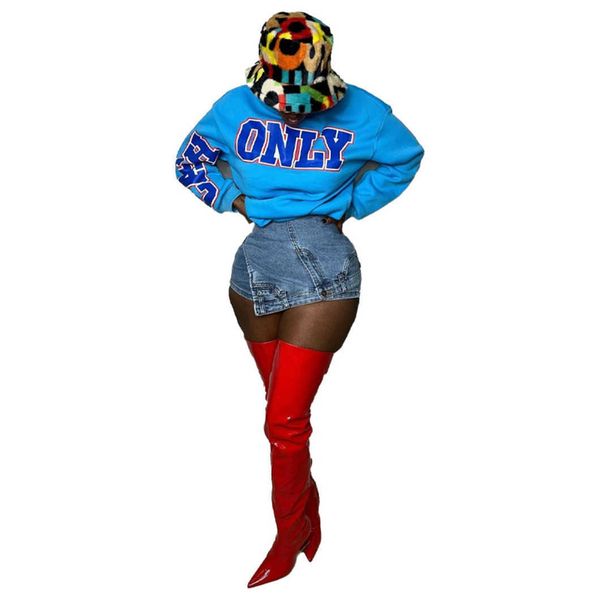 

women designers hoodies sweatshirts set clothes 2023 spring and summer letter printing fashion sweater, Black