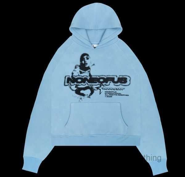 

2023 women s sweatshirts nofs y2k hoodie harajuku letter graphic printing loose sweatshirt 2023 punk rock gothic clothes streetwear 3 a9yc, Black