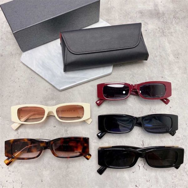 

new luxury designer 2023 new warren family square sunglasses ins same small frame sunglasses va4105 fashion, White;black