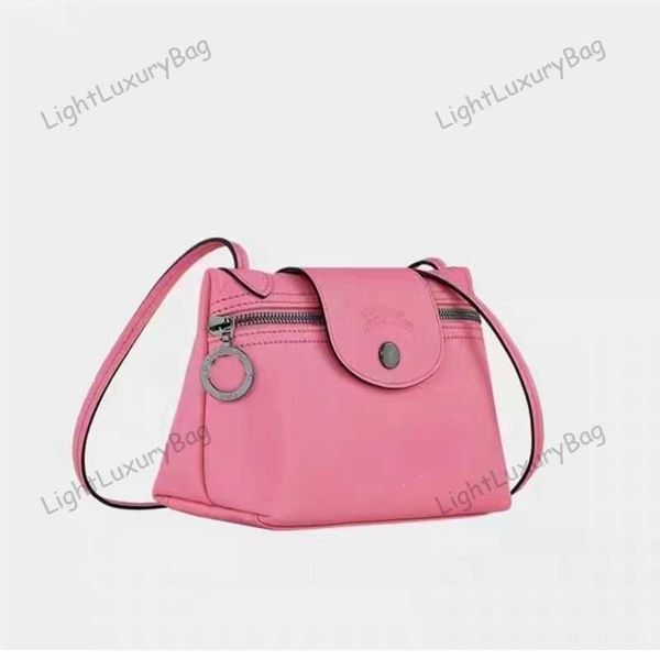 

designer mini barbie pink makeup bags pliage xtra shoulder crossbody bag fashion small square bag women leather luxury racehorse handbag cla