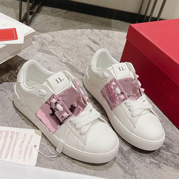 

italian designer low help sports shoes ladies colored tonal studs casual shoes comfortable nonslip soles unique 11 label womens office simpl, Black