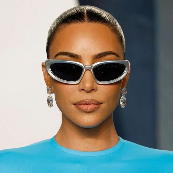 

new fashion sports punk sunglasses women designer square goggle men luxury brand sun glasses uv400 colorful mirror eyewear, White;black