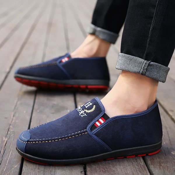 

sports shoes trainers sneakers thickening plushing warm comfortable dark blue black sneakers jpgging, White;red