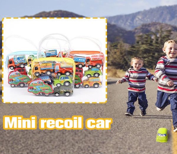 

gift sets children039s toys 1 bag of 6 pull back car set fire truck model car toy mini inertial engineering vehicle2395049