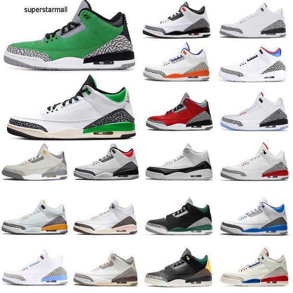 

jumpman 3 men 3s women basketball shoes gold shady muslin oreo white cement black cat cardinal red racer true blue varsity royal fur sport s