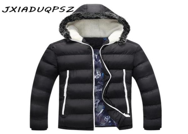 

new design 2020 plus size m3xl long winter men jacket with fur hood men039s clothing casual jackets thickening parkas male coa4755518, Tan;black