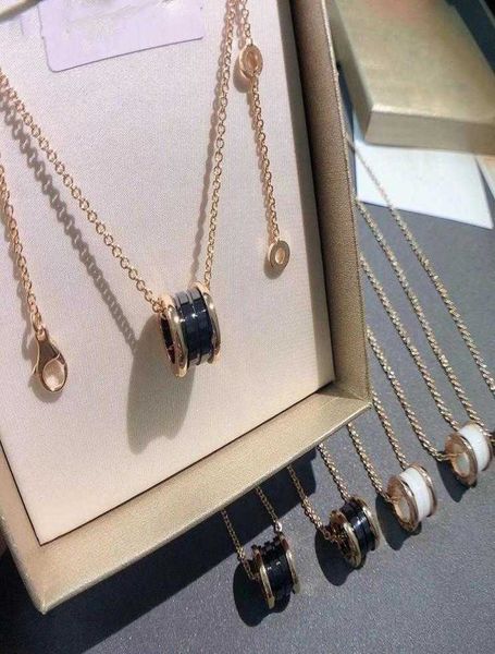 

original brand necklace fashion thin waist ceramic necklace female bulgaria spring necklace luxury jewelry christmas gift 02083992433, Silver