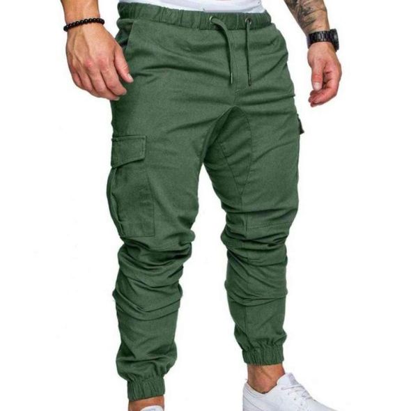 

sweatpants streetwear trousers men039s pants waist drawstring ankle tied skinny cargo pants men casual solid color pants h11224312900, Blue
