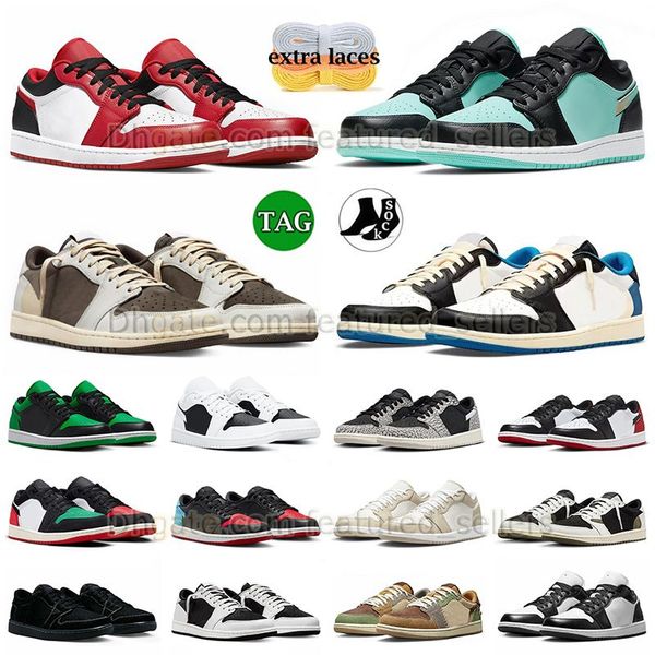 

dhgate new pattern basketball shoes jumpman 1 low tropical twist fragment ts reversw mocha chicago bulls mens womens sneakers concord olive