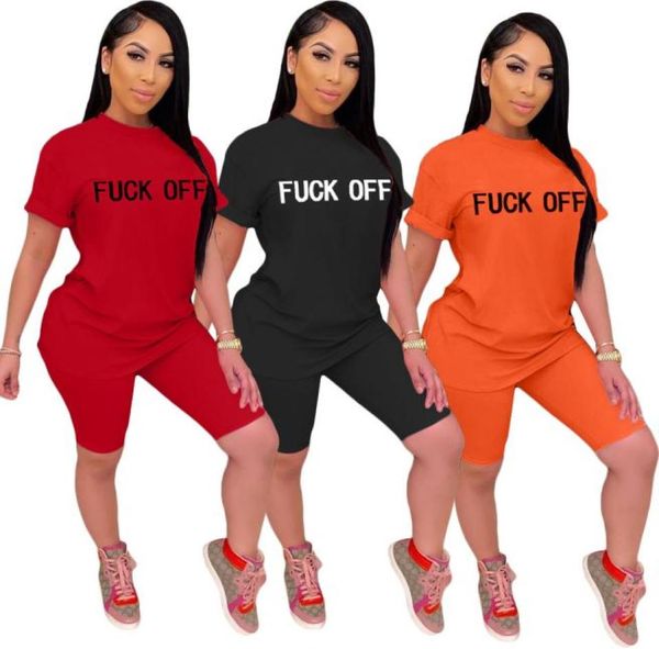 

designer womens clothes two piece shorts sets letter print home wear solid 2 piece outfits fashion women tracksuit set leisur1905382, White