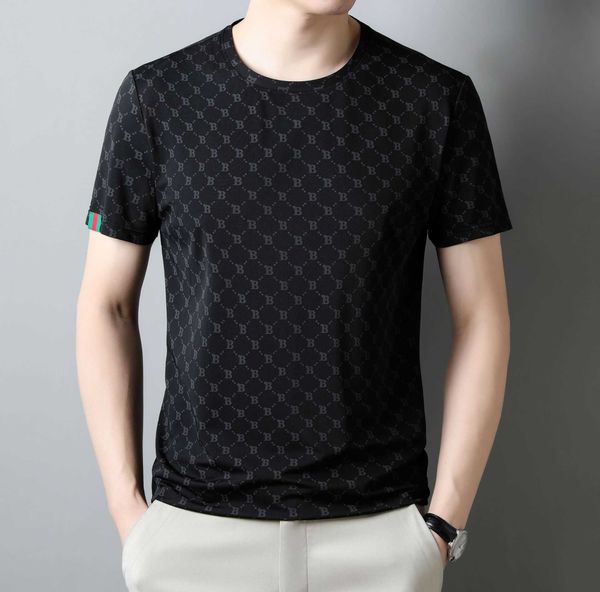 

trendy couple short sleeve tshirt new summer mens and womens quick drying lightweight ice silk round neck breathable casual fashion tshirt q, White;black