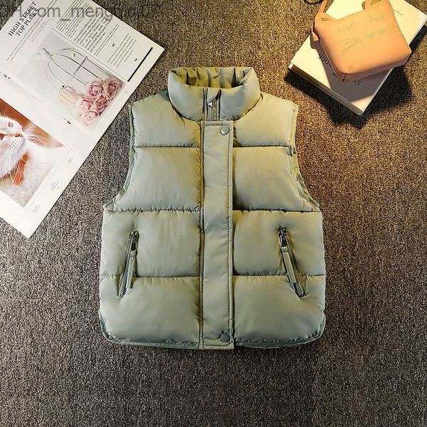 

girl's dresses down coat 2-12t winter children's warm thick high neck tank baby cotton tank children's coat boys and girls br, Red;yellow