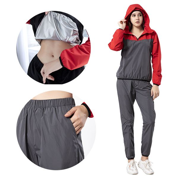 

lu women yoga sports tracksuits two piece set fitness running leisure fall hooded long pant coat suit bh900tz