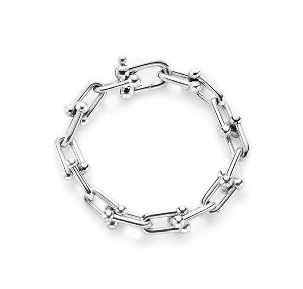 

designers bracelet luxurys jewelry womens mens temperament bracelets titanium steel hip hop street neutral fashion charm simplicit4663718, Golden;silver