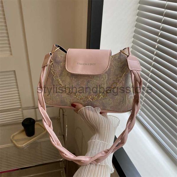 

shoulder bags 2023 summer new fashion simple underarm bag handbag this year's popular bag women's leisure trend shoulder bagstylis