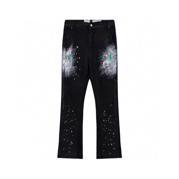 

men's plus size pants 2022ss unwashed selvedge mens raw denim jeans indigo small quantity wholesale price japanese style cotton japan r, Black;brown