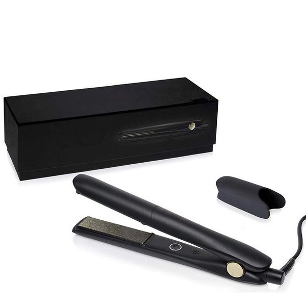

gold hair straightener ceramic flat iron fast professional styler premium straighteners styling tools black eu plug uk plug