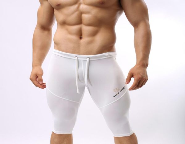 

whole b2221 sportswear fitness for men running tights shorts trunks bodybuilding short brave person1203123, Black;blue