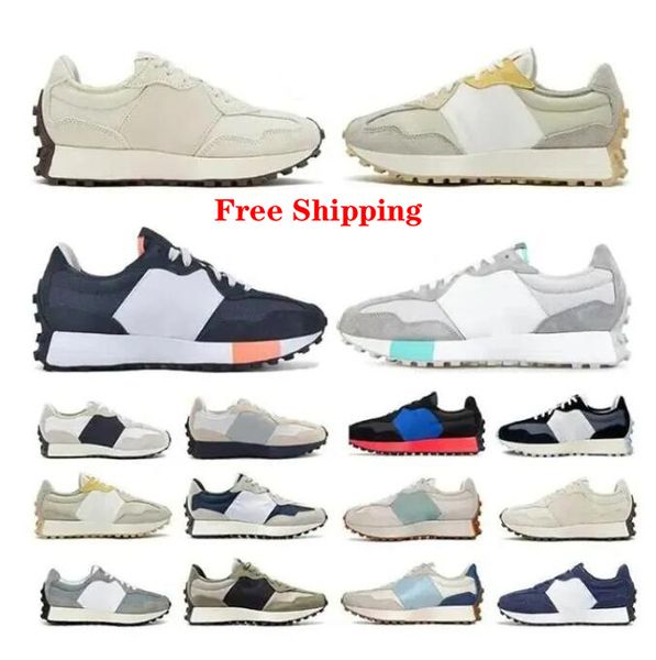 

shoes designer 2023 new 327 327s runners sneakers jogging retro running shoes b327 sports trainers for men women grey white black silver pri