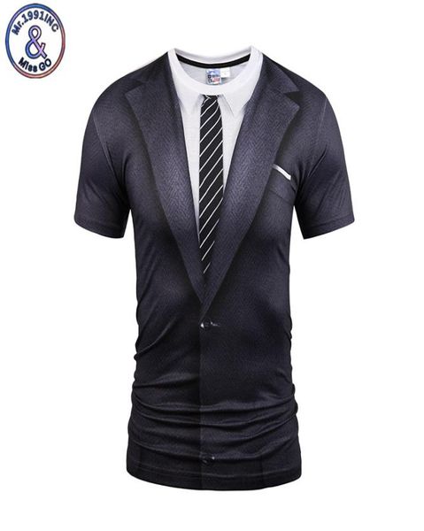 

mr1991inc summer men clothing 3d print t shirt summer short sleeve funny casual tshirt black tie tee shirt plus size s3xl3956389, White;black