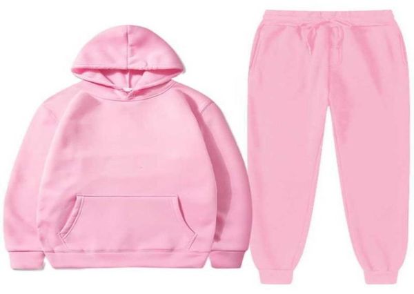 

autumn new men039s women sets hoodiespants hooded sweatshirt sweatpants fashion fit men set hoodie pant hip hop pullover hood614828811996, Black