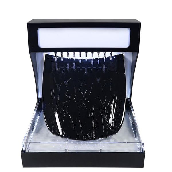 

self cleaning hydrophobic demo tool paint protection film test tool ceramic coating effect on mini hood water repellent display mo184t