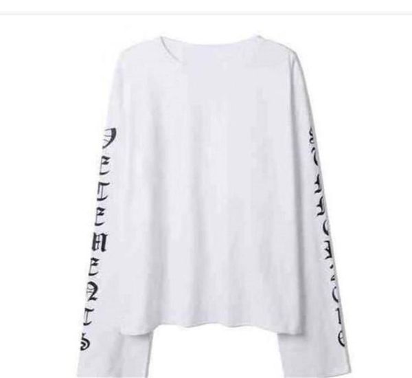 

women039s newvetements spring and autumn sweater loose couple wear harajuku style long sleeve tshirt32902932094496, White