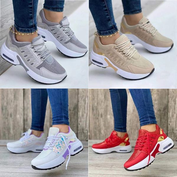

running shoes sneakers riding walking for men women pink red classic style black white ventilate grey yellow designer trainer size 35-43