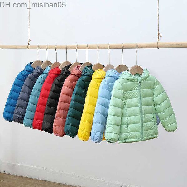 

down coat 1- winter hooded down jacket for kids girls and boys children baby winter clothes for toddler girl clothes down coat lj201203 z230, Blue;gray