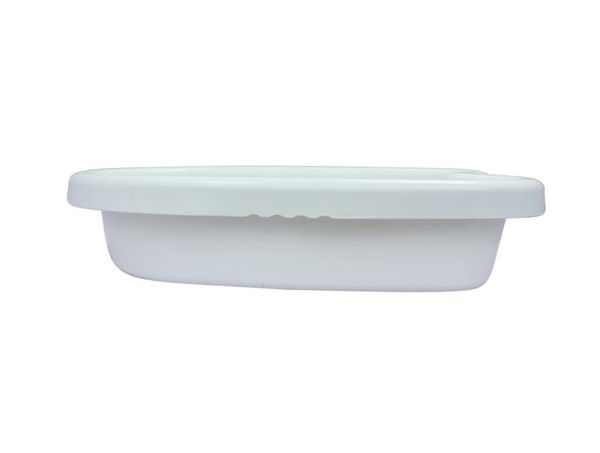 

1pcs plastic basin for detox foot spa machine detox machine ion cleanser foot care tool white color by ems e053383499