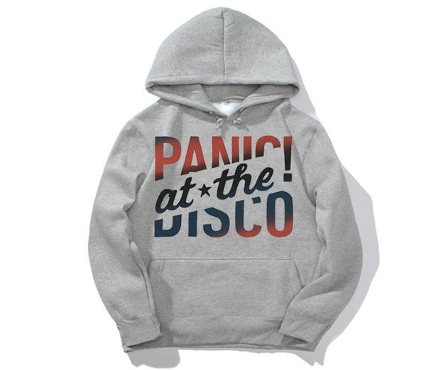 

panic at the disco too weird to live too rare to die hoodies hooded women men sweatshirts streetwear harajuku clothes6732015, Black