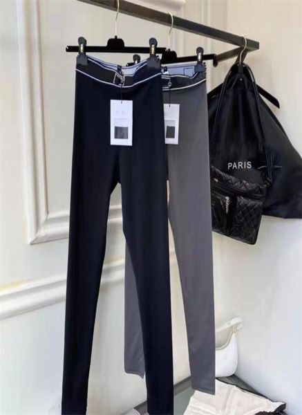 

women039s pants back stereo pocket stretch slim yoga leggings fashion print letters pencil casual high waist pant7348555, Black;white