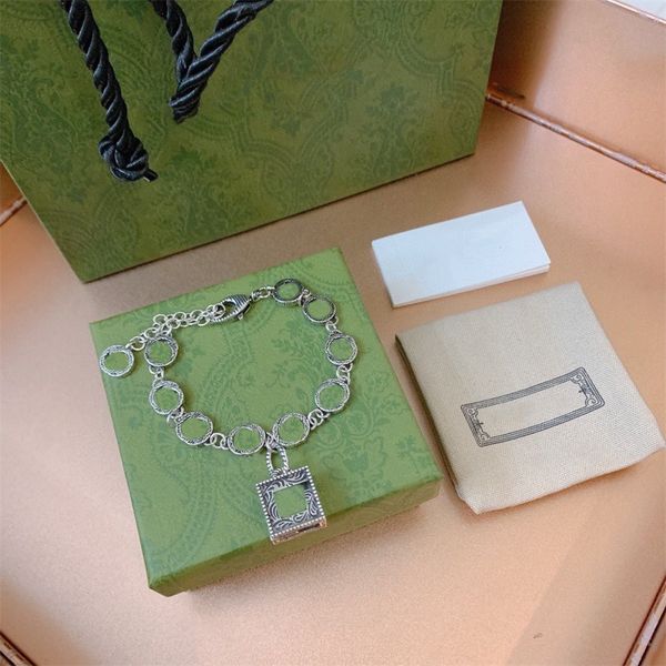 

luxury bracelet female ggsity designer titanium steel chain bracelet letter charm jewelry fashion hip hop thanksgiving gift ardfhet atvteya, Golden;silver