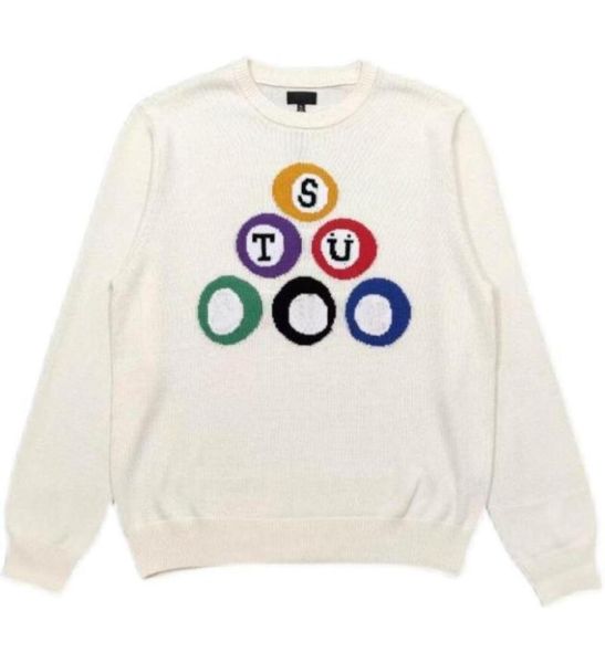 

designer sweater men women senior classic leisure multicolor autumn winter keep warm comfortable 17 kinds of choice high qual8020027, White;black