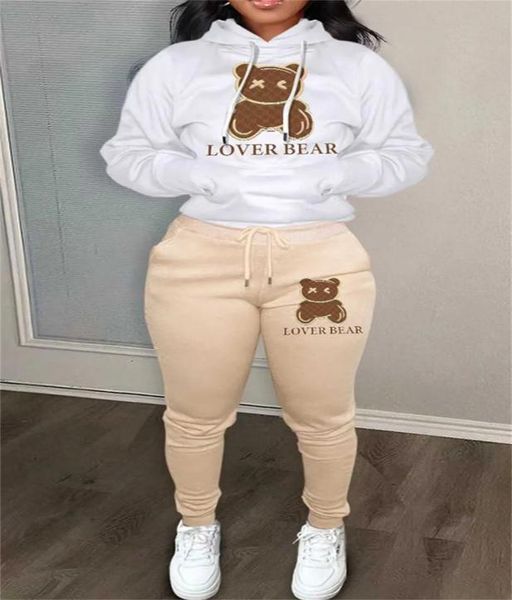 

fashion womens tracksuit summer autumn and pants sweatshirt long sleeve tees legging suits fit yoga clothing outfits 2 piece 9163899, Gray