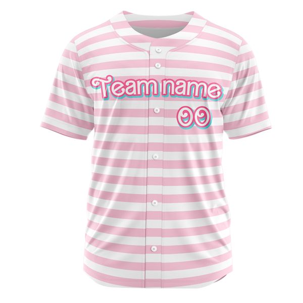

customized barbie cool baseball jersey shirt size s-6xl for men women fans, Blue;black