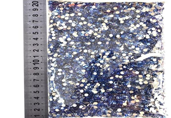 

nail art decorations 14400pcs in bulk package whole flatback lt sapphire non fix glitter rhinestones ss3ss20 for h10524588545, Silver;gold