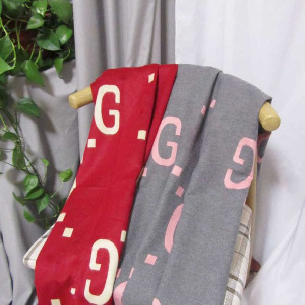 

classic designer cashmere warm scarf new korean version of dongmen double imitation cashmere scarf women's large sided thickened, Blue;gray