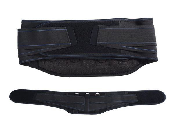 

warm spontaneous heat waist trimmer belt detachable or fixed steel plate support lumbar safety guard selfheating belly band sxl9694074935, Black;gray
