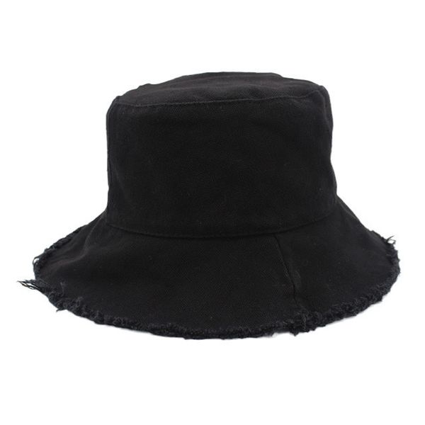 

wide brim hats bucket hats owen seak men cap gothic autume casual women high street black bucket fisherman hat 230802, Blue;gray
