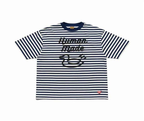 

10colors striped t shirt men women fashion casual tees65649152391266, White;black